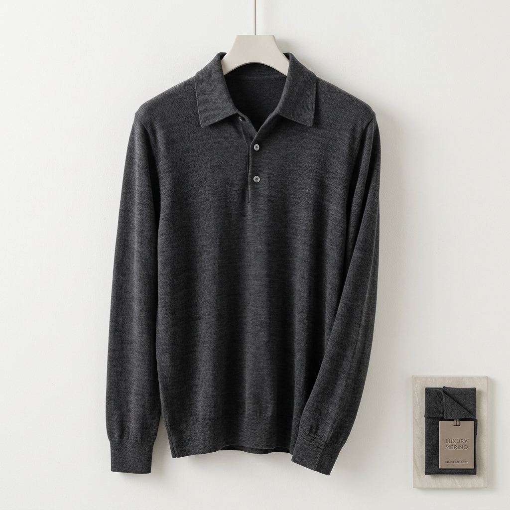 Silk Knit Polo