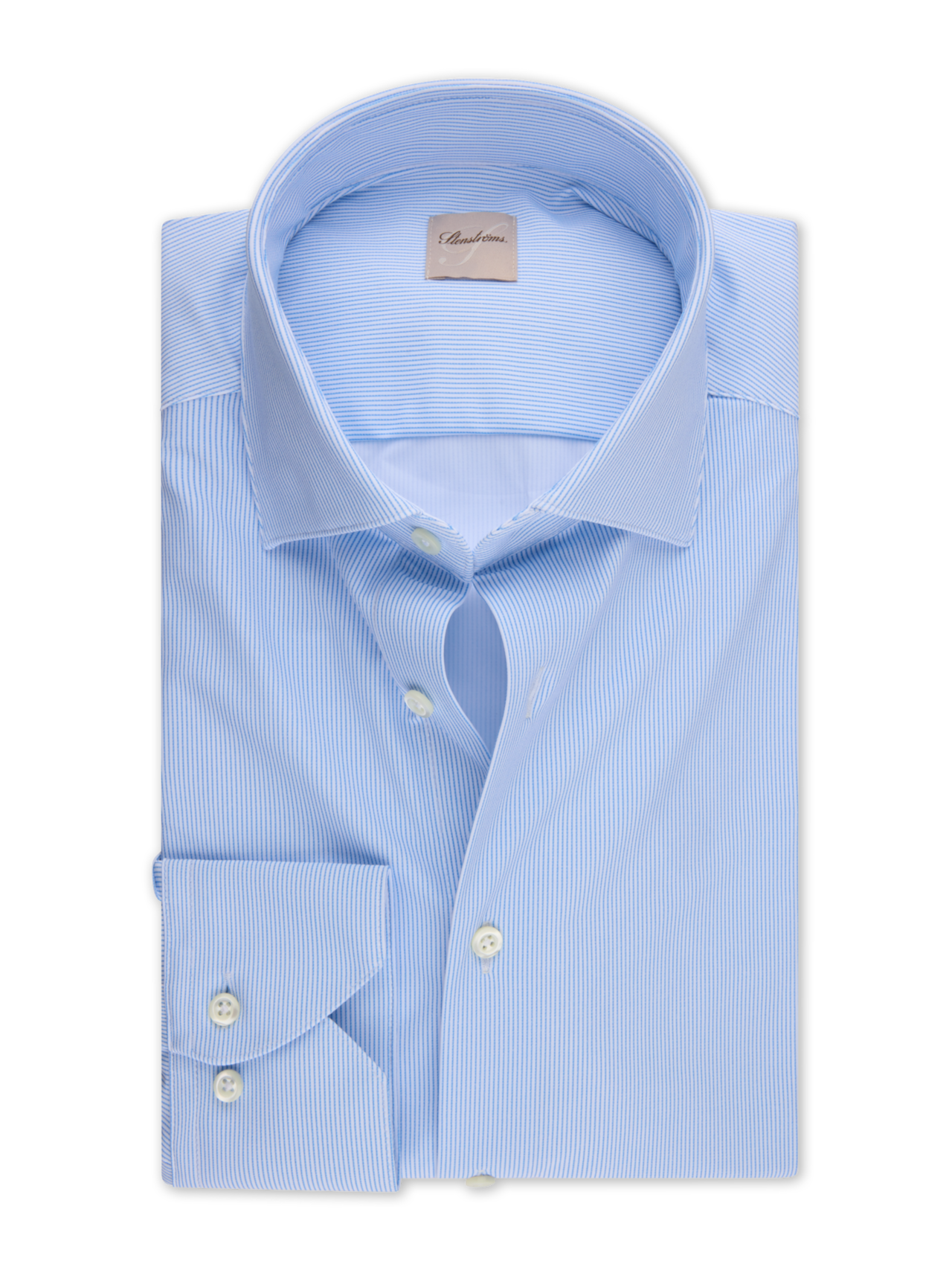 Blue Stretched Active Stretch Shirt
